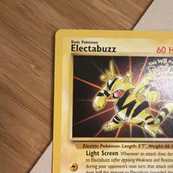 Electabuzz Black Star Promo 2 WB Movie Promo Pokemon Card- LP - Image 5