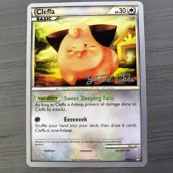 Pokemon TCG Cleffa Card 24/95 Call of Legends Regular Rare world Championships - Image 1