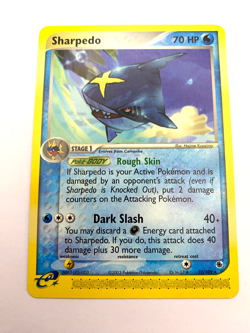 Pokemon Card - Sharpedo 22/109 EX Ruby & Sapphire *EX* Rare - Image 1