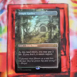 MTG - Temple Garden (borderless foil) - ECL (NM+) - Image 1