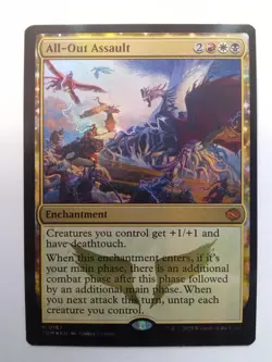 FOIL All-Out Assault 167 Tarkir: Dragonstorm MTG - Image 1