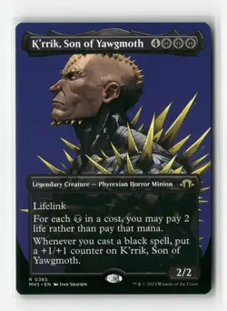 K'rrik, Son of Yawgmoth - #365 - Non Foil - MTG - Near Mint - Image 1