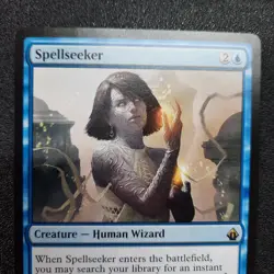Magic the gathering, Spellseeker, Battlebond,Human, Wizard, English, NM - Image 2