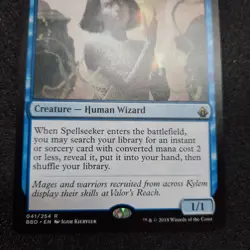 Magic the gathering, Spellseeker, Battlebond,Human, Wizard, English, NM - Image 3