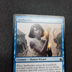 Magic the gathering, Spellseeker, Battlebond,Human, Wizard, English, NM - Image 4
