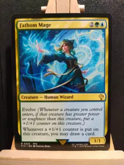 Fathom Mage - Final Fantasy Commander - Rare - NM (see pics) MTG - Image 1