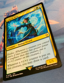 Fathom Mage - Final Fantasy Commander - Rare - NM (see pics) MTG - Image 3