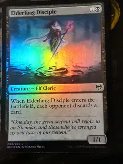 Elderfang Disciple FOIL , Kaldheim , Near Mint , MTG , FREE SHIPPING - Image 1