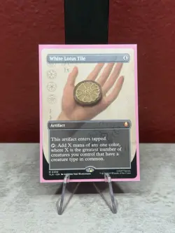 White Lotus Tile - (Borderless) Avatar: The Last Airbender Regular - Mtg - Image 1