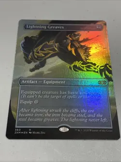 Lightning Greaves (Borderless) Double Masters Foil - Image 1