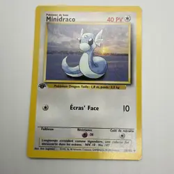 DRATINI FRENCH MINIDRACO 1ST EDITION 1999 POKEMON 26/102 Non Holo - Image 2