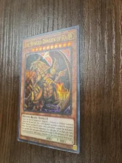 FULL EXODIA + EGYPTIAN GOD CARDS RA - OBELISK - SLIFER CARD SET LDK 2 MINT - Image 3
