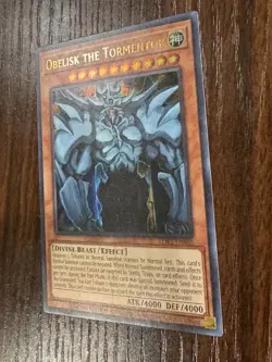 FULL EXODIA + EGYPTIAN GOD CARDS RA - OBELISK - SLIFER CARD SET LDK 2 MINT - Image 4