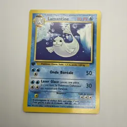1st edition Lamantine / Dewgong French Pokemon Base Set! №. 25/102 Non Holo - Image 2
