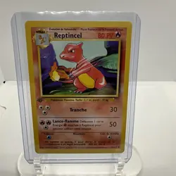 CHARMELEON 1999 Pokemon French 1st Edition Reptincel #24/102 Non Holo - Image 1