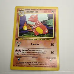 CHARMELEON 1999 Pokemon French 1st Edition Reptincel #24/102 Non Holo - Image 2