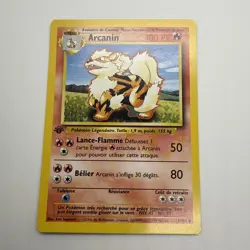 1999 Pokemon Arcanine 1st Edition Non-Holo French Card 23/102 WOTC - Image 2