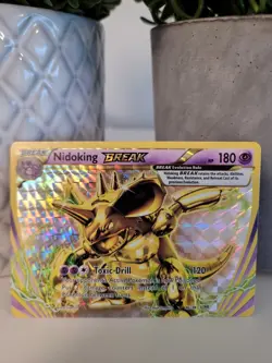 2016 Near Mint Nidoking XY Evolutions Pokemon 46/108 - Image 1