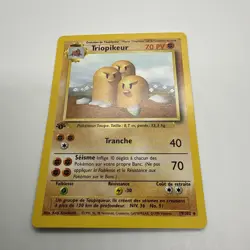 Pokemon 1st Edition Base Set (French) - Triopikeur (Dugtrio) - 19/102 - Rare MP - Image 2