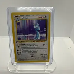 Pokemon TCG Dragonair Base Set (French) 1st Edition 18/102 - Image 1