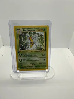 Pokemon Beedrill Base Set Rare 1st Edition 17/102 French Card - Image 1