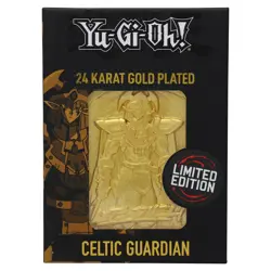 Yu-Gi-Oh! Limited Edition 24k Gold Plated Celtic Guardian Metal Card - Image 4