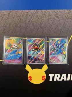 Pokemon 2026 First Partners Illustration Collection Promo Alola Starters - Image 1