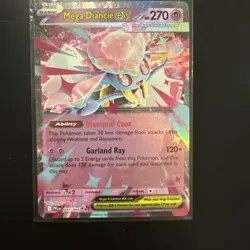 Mega Diancie EX 41/94 Phantasmal Flames Pokemon TCG NM/M - Image 1