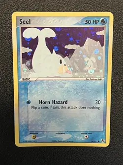Seel 78/112 FireRed & LeafGreen Reverse Holo Card Near Mint Pokemon 2003 - Image 1