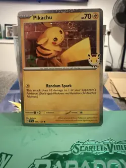 Pikachu 051/162 Stamped Promo Pokemon Day Day 2026 Box Fresh - Image 1