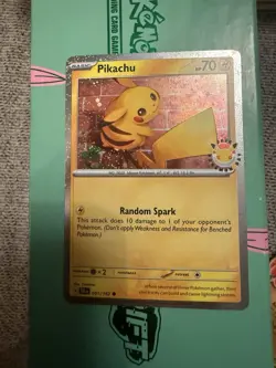 Pikachu 051/162 Stamped Promo Pokemon Day Day 2026 Box Fresh - Image 4