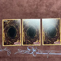 Yugioh! Heritage of the Chalice MP19-EN224 Prismatic Secret Rare 1st Ed NM x 3 - Image 5