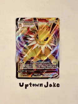 Pokemon TCG Evolving Skies Jolteon VMAX 51/203 Ultra Rare Holo (2) - Image 1