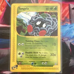 Pokemon Tangela 60 HP 112/147 Aquapolis - Image 1