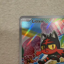 Pokemon TCG - Litten - First Partner Illustration Promo 044 30th Anniversary - Image 2