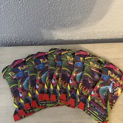 Pokemon Pokemon TCG Phantasmal Flames Sleeved Booster 10 Packs Factory Sealed - Image 1