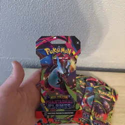 Pokemon Pokemon TCG Phantasmal Flames Sleeved Booster 10 Packs Factory Sealed - Image 3