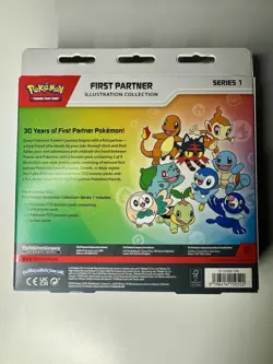 Pokemon First Partner Illustration Collection - New Sealed! 30th Anniversary - Image 2