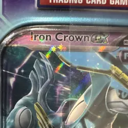 Pokemon TCG Paradox Destinies Tin Iron Crown EX 5 packs New Factory Sealed - Image 4