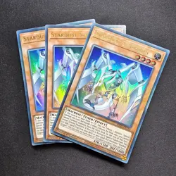 3x Stardust Synchron Playset - MP22-EN119 - Ultra Rare 1st Edition - YuGiOh EURO - Image 1