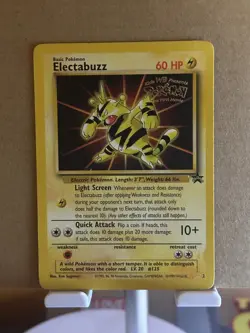 1999 Pokemon #2 Electabuzz (Kids WB Movie Promo) - WoTC Promo Stamped LP - Image 1