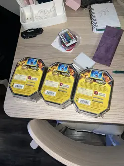 Set of 3 Pokemon Hidden Fates Tins - Charizard, Gyarados, and Raichu - Sealed - Image 5