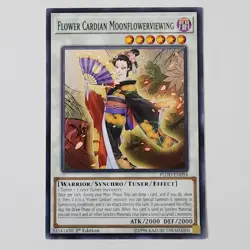Flower Cardian Moonflowerviewing - FLOD-EN094 - NM/VLP- Common - 1st ed - Yugioh - Image 1