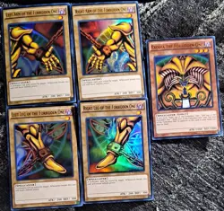 yugioh exodia the forbidden one complete set ygld ultra rare S028 - Image 1