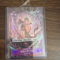 One Piece Roronoa Zoro OP09-078 Foil Character Card 5000 Power 3 Cost - Image 1
