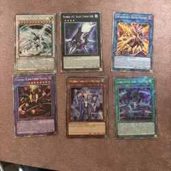 Lot Of (6) Yugioh 1st Edition Platinum Secret Rare Cards Quarter Century... - Image 1
