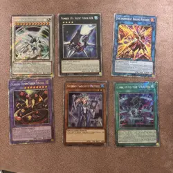 Lot Of (6) Yugioh 1st Edition Platinum Secret Rare Cards Quarter Century... - Image 2