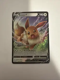 Eevee V SWSH065 SWSH: Sword & Shield Promo Cards Holo - Image 1