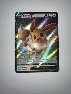 Eevee V SWSH065 SWSH: Sword & Shield Promo Cards Holo - Image 2