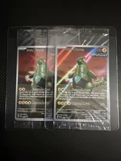 Iron Thorns 098 Temporal Forces ETB Sealed mint pack Promo Pokemon Card - Image 1